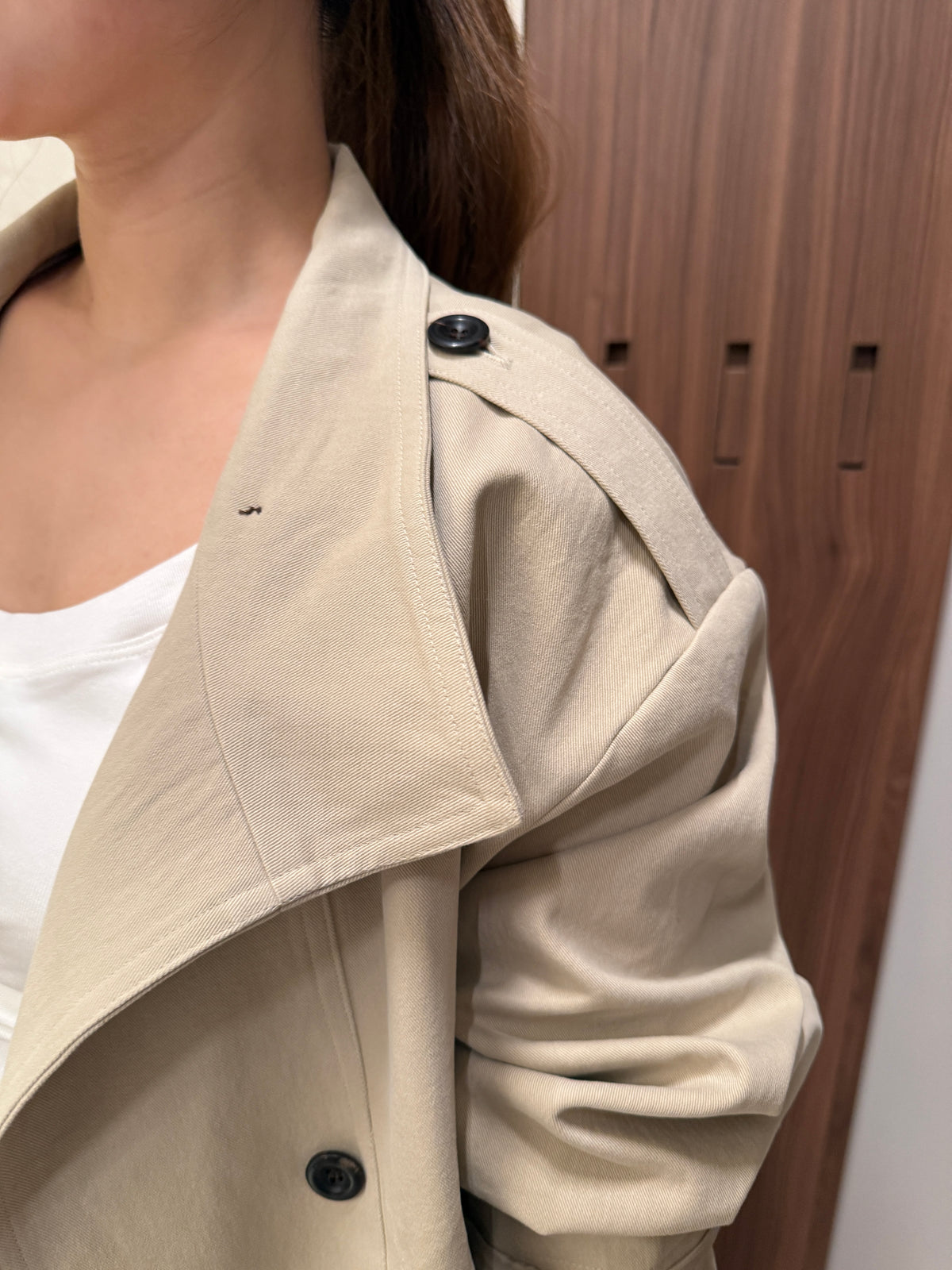 微短版Trench Coat