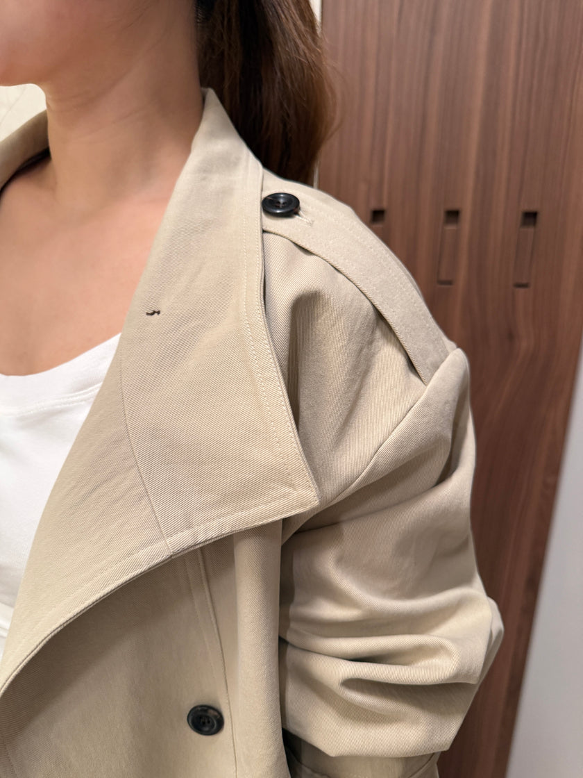 微短版Trench Coat
