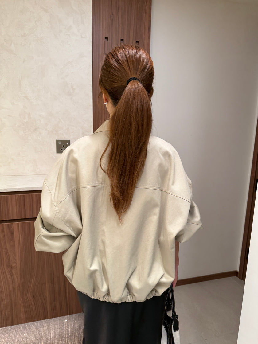 韓系立體蓬鬆感休閒外套