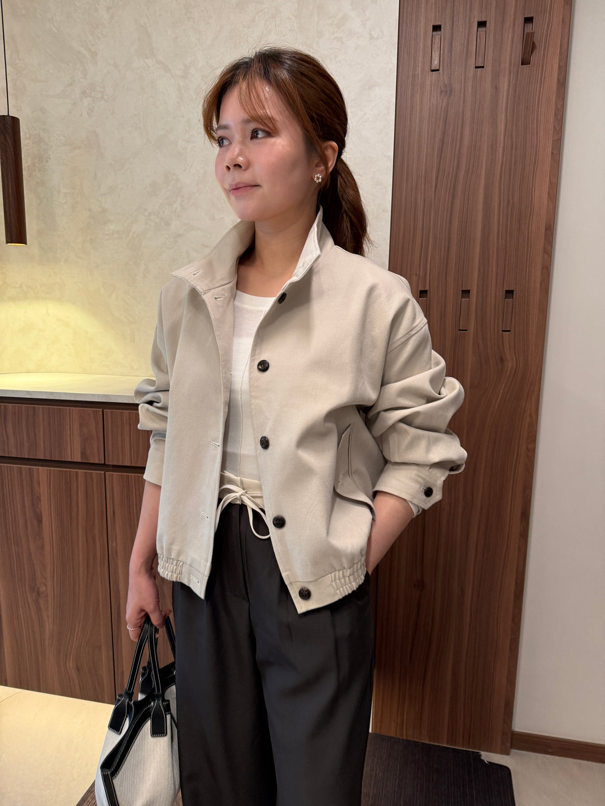 [合身款] 老錢風挺廓外套