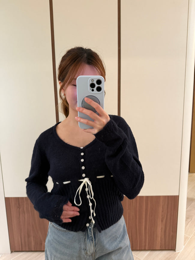 [200%不拮肉] 修身款馬海毛羊毛冷衫