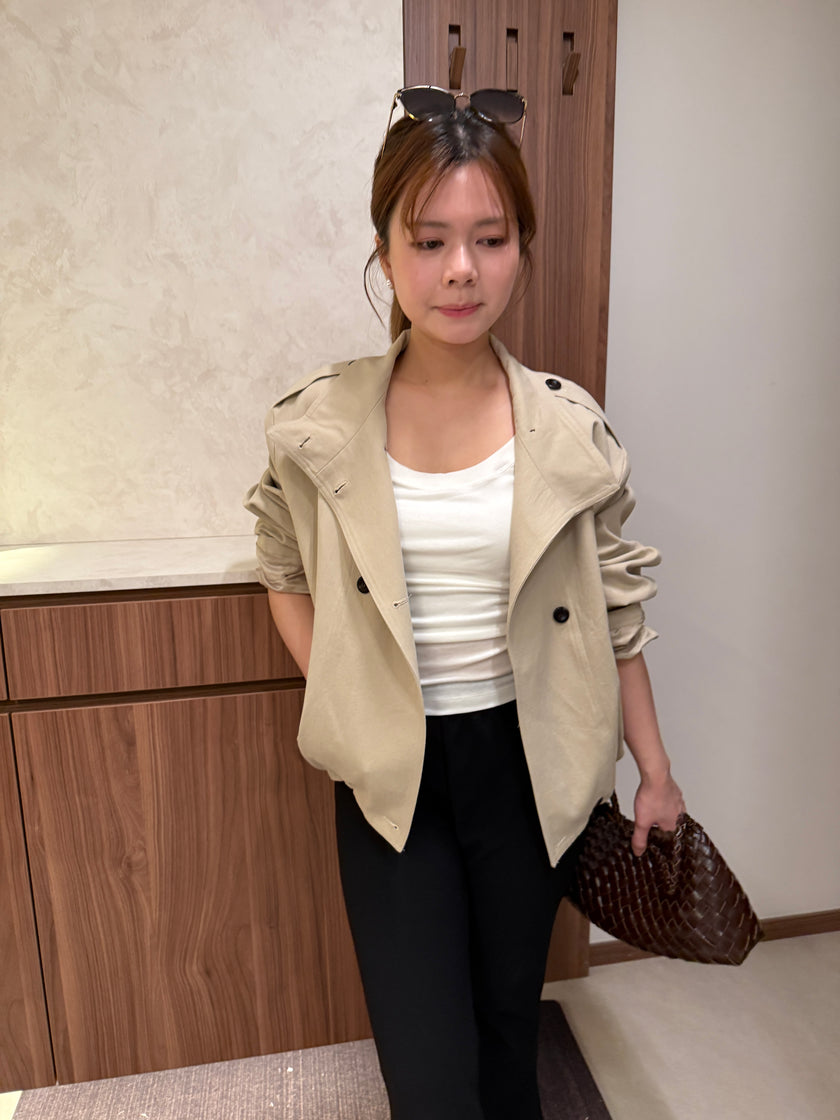 微短版Trench Coat