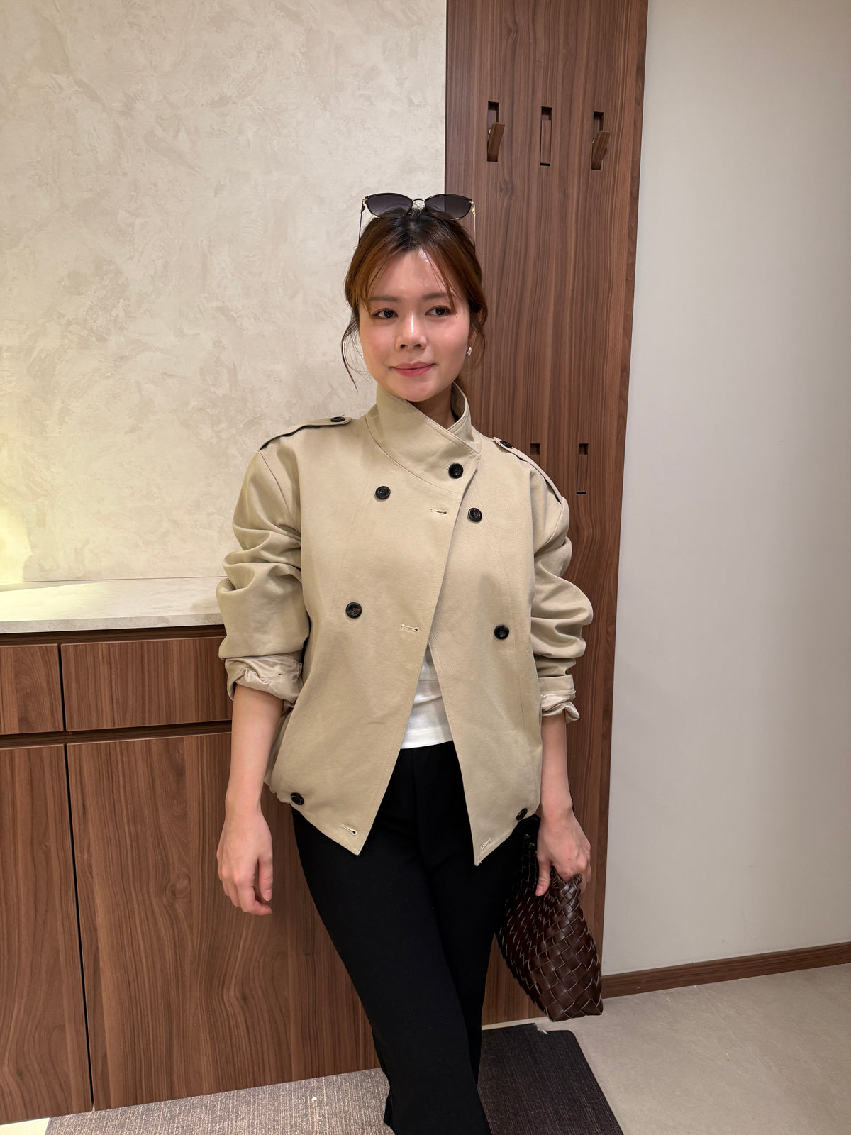 微短版Trench Coat