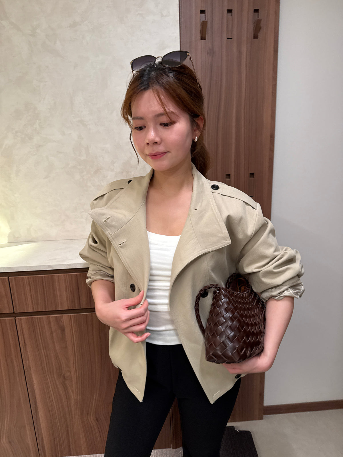 微短版Trench Coat