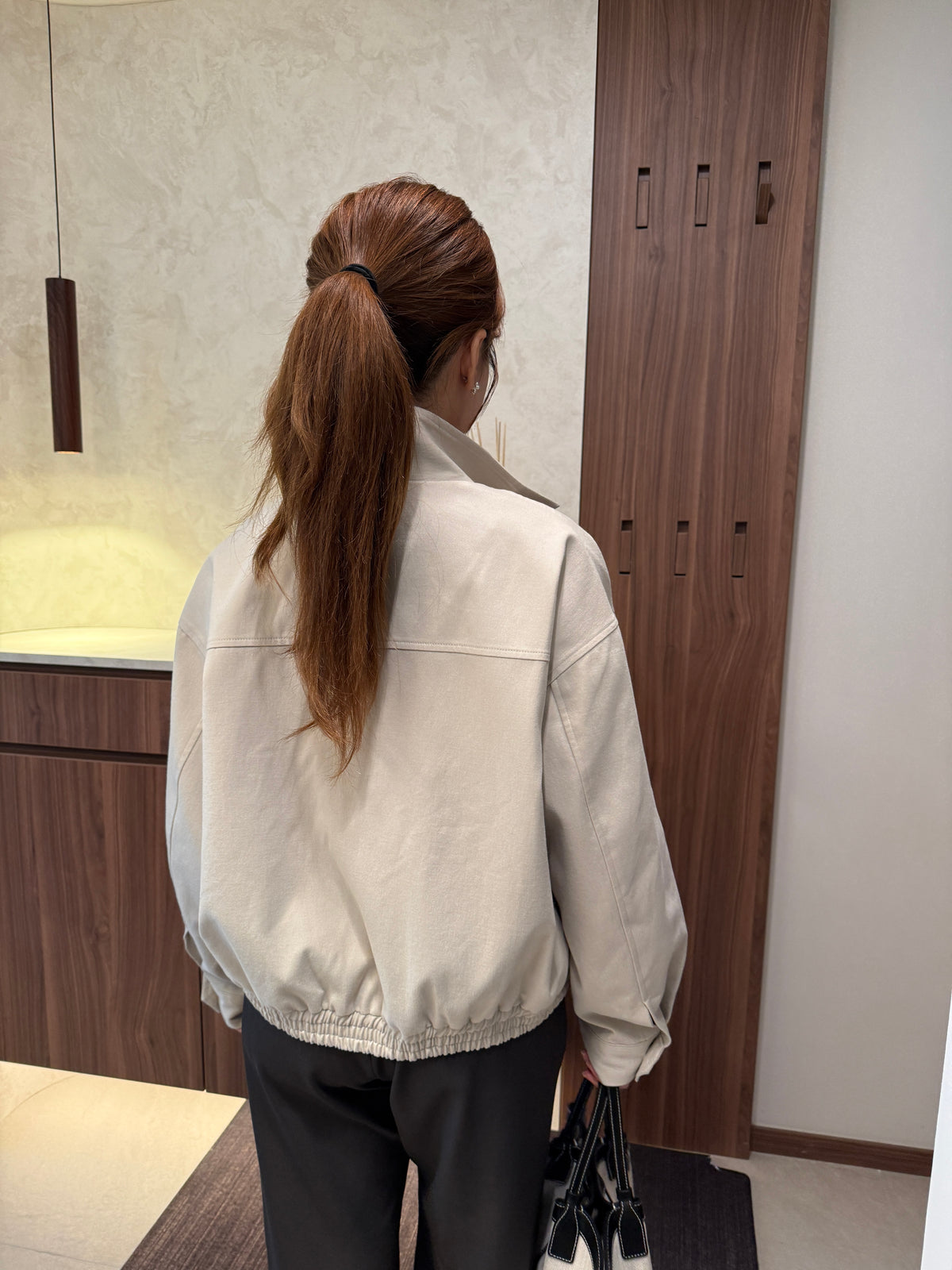 [合身款] 老錢風挺廓外套