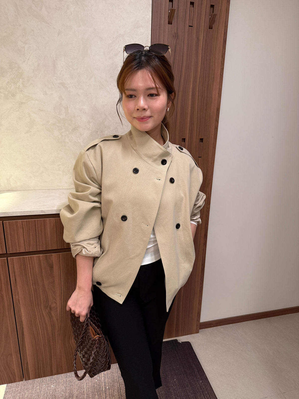 微短版Trench Coat
