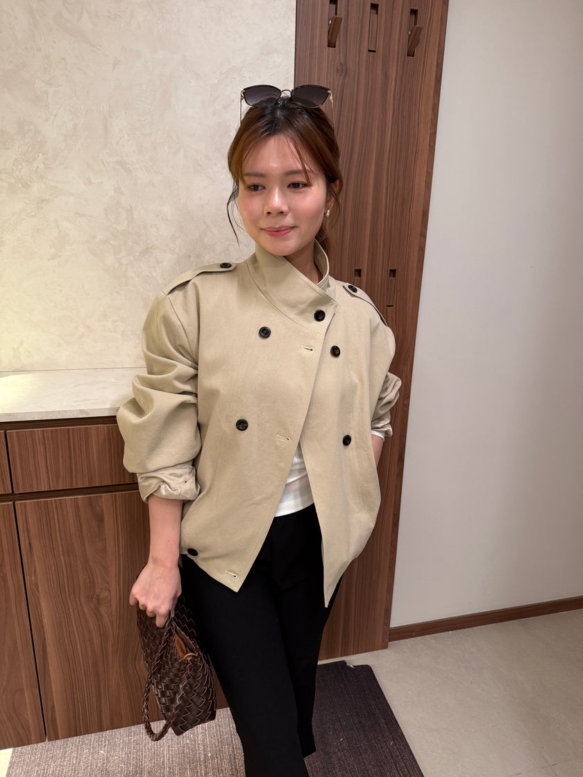 微短版Trench Coat