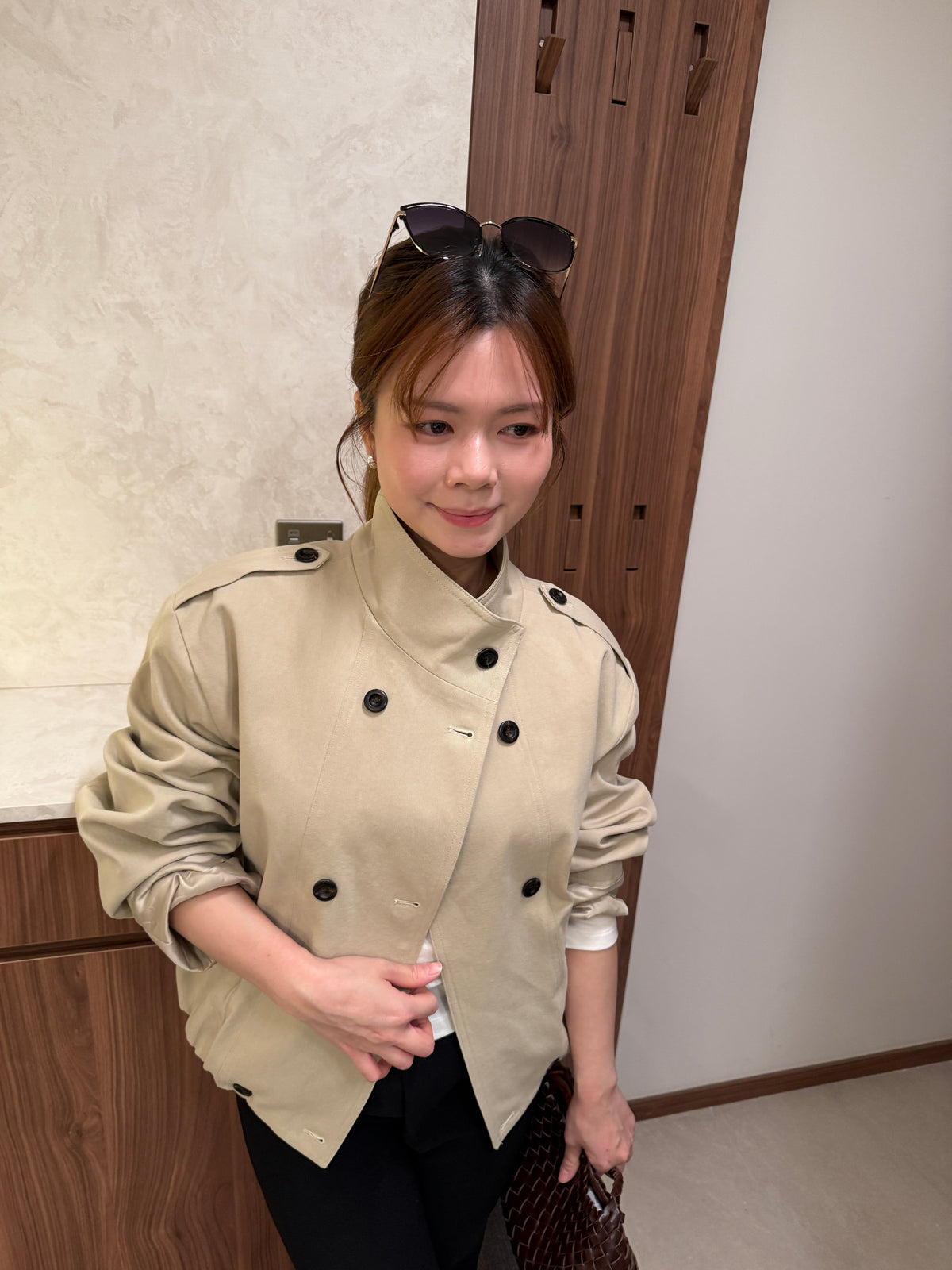 微短版Trench Coat