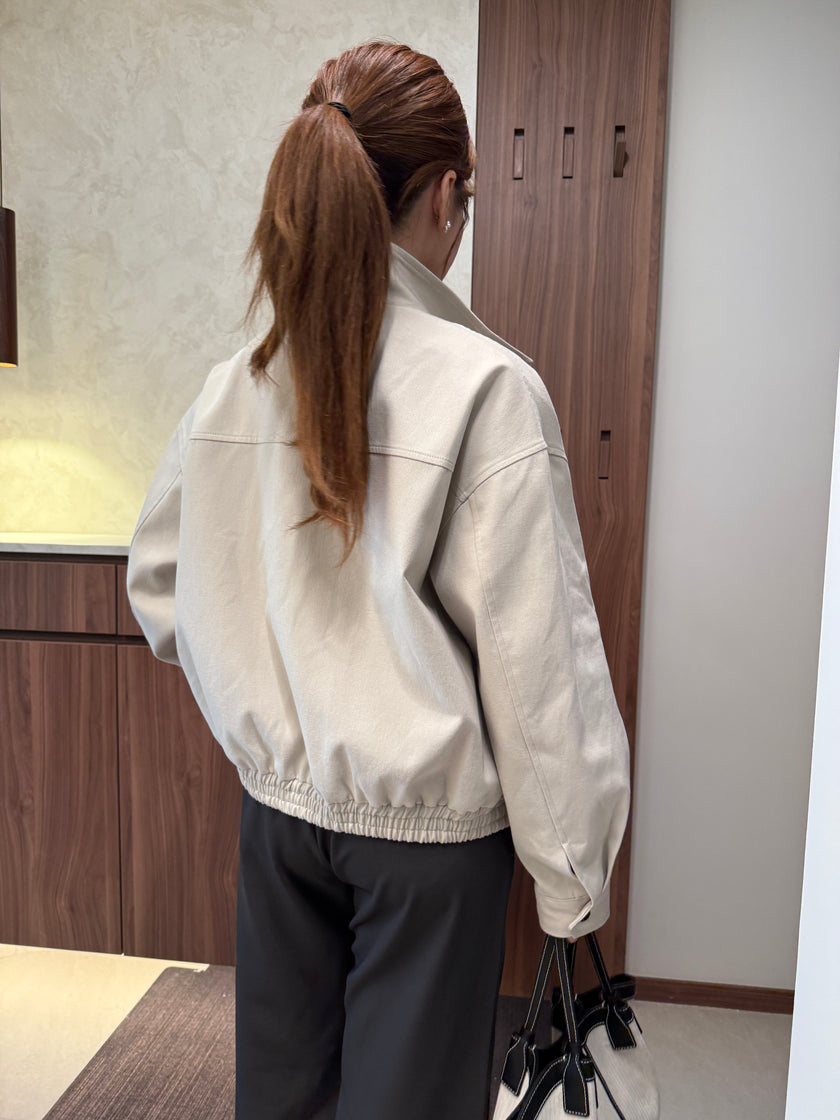 [合身款] 老錢風挺廓外套