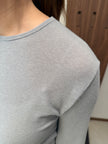 [買一送一] 羊毛棉天絲圓領tee
