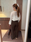 立體縐褶感blouse