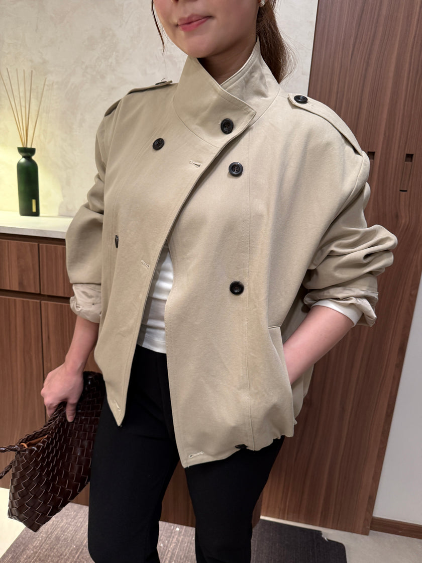 微短版Trench Coat