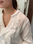 立體縐褶感blouse