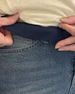 高腰洗水喇叭JEANS