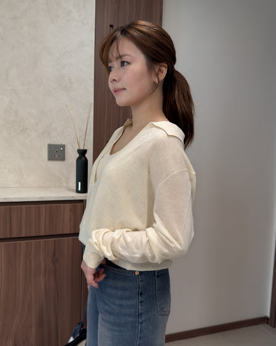 真兩件的亞麻top set