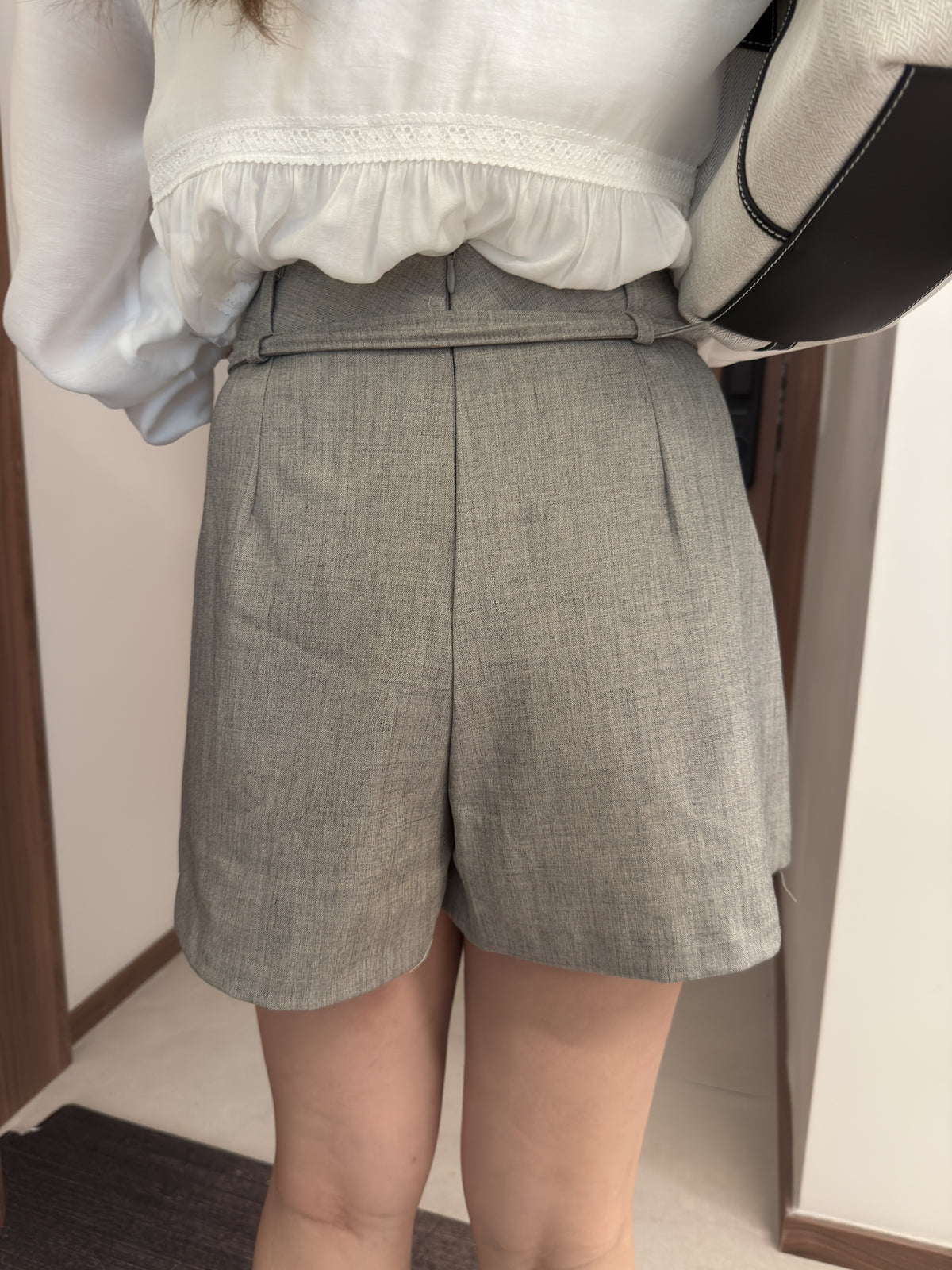 [春秋] 高腰西裝裙褲